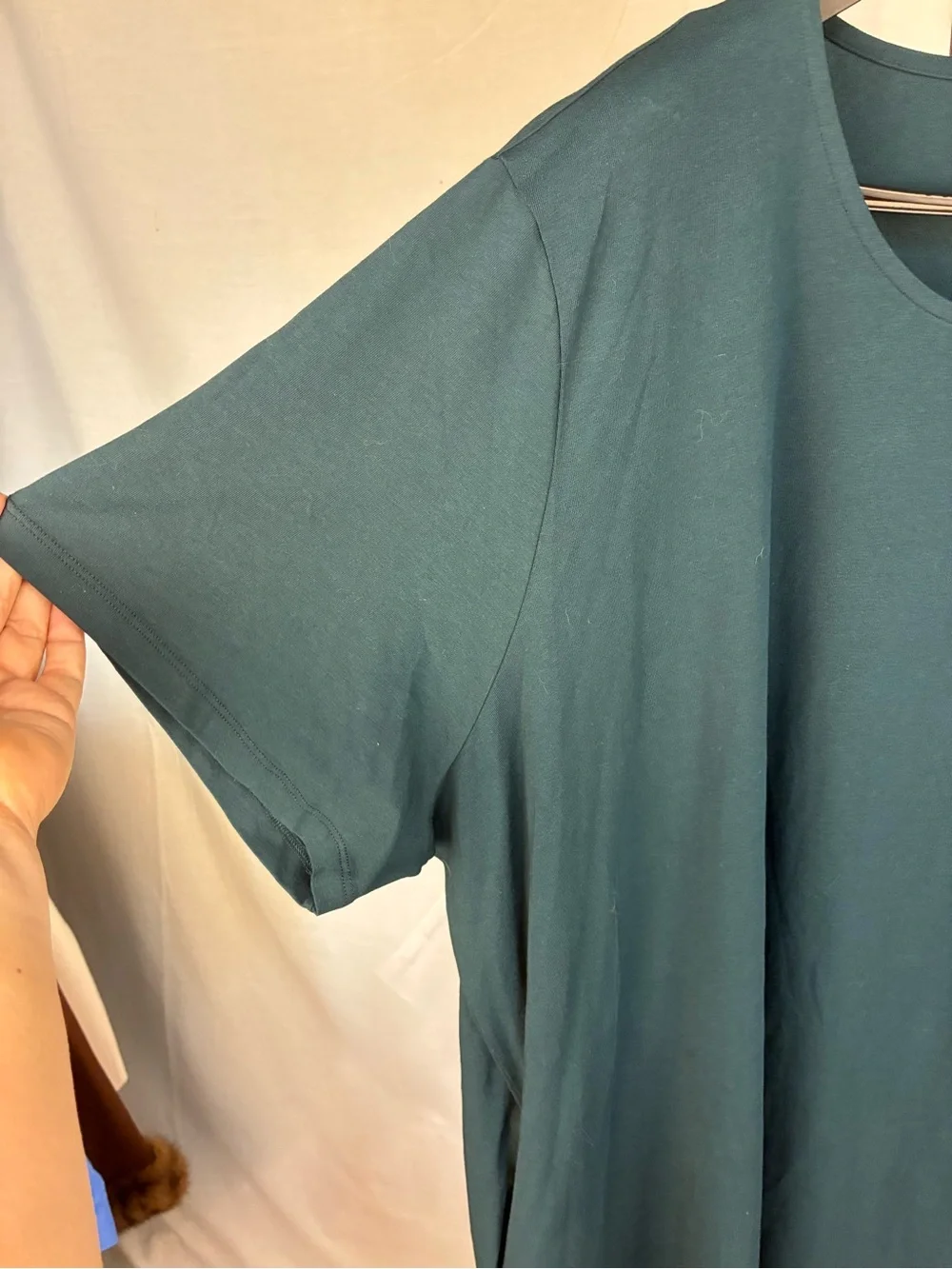 NWT Universal Standard Halie Tee Dress in Teal 2x